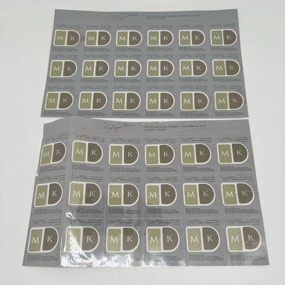 Lot of Mary Kay Signature Eye Colors Eye Shadow Sample Cards 108 Total - Picture 4 of 7